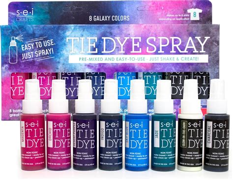 Buy S.E.I. Fabric Spray Tie-Dye Kit - 8 Colors at Ubuy India