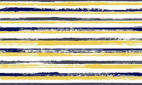 Watercolor freehand irregular stripes vector seamless pattern ...