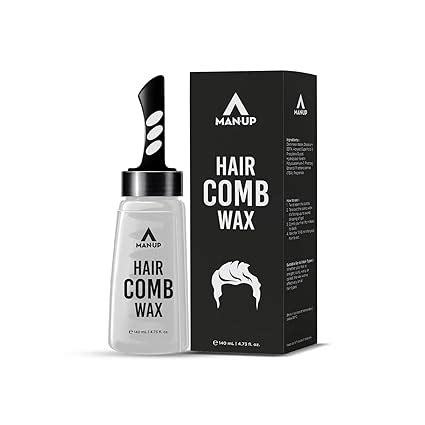 Buy Man-Up Hair Comb Wax | 2-in-1 Men Hair Styling Gel with Comb ...