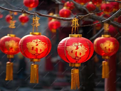 Premium Photo | Traditional Chinese New Year Lantern