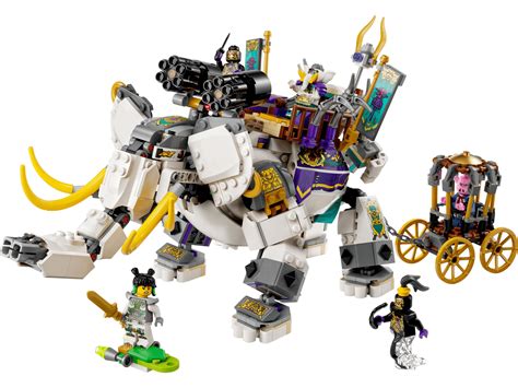 Yellow Tusk Elephant 80043 | Monkie Kid™ | Buy online at the Official ...