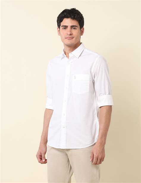 Pure Cotton Tailored Fit Shirt – U.S. Polo Assn. India