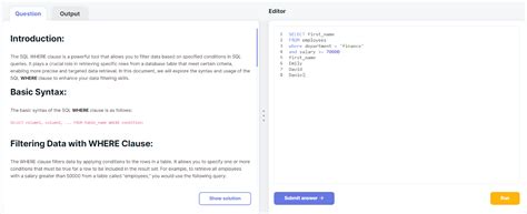 SQL Query Tutorial 的图像结果
