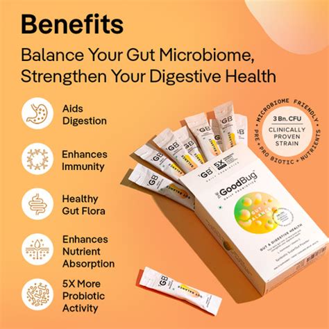The Good Bug Gut Balance Probiotic For Improving overall Digestion ...