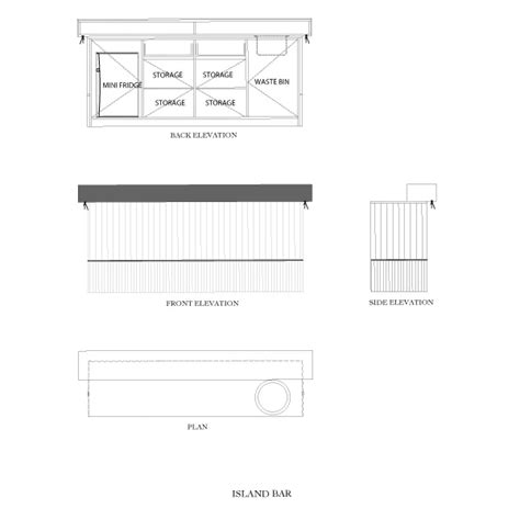 Ahurani Island Bar for | | Della