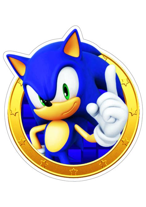 Sonic the hedgehog personagem de game decoração png | Festas de ...