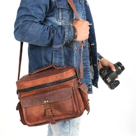 Leather Camera Messenger Bag Manufacturer, Supplier from Udaipur