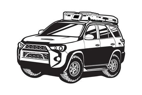 Image result for 4Runner Vector