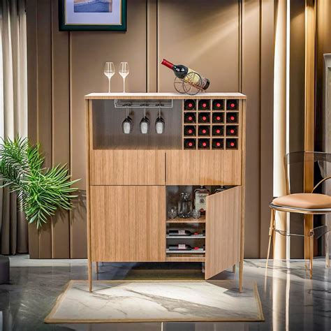 Ultrafresh Keg 900 Bar Cabinet for Home, Wooden Laminate Finish, Free ...