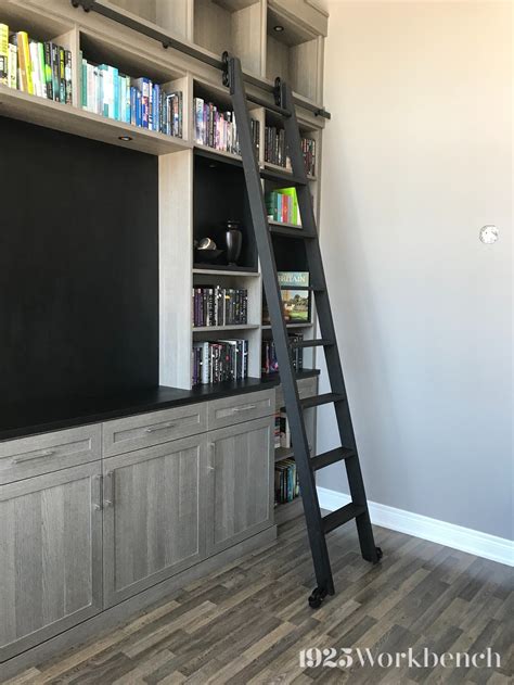 Image result for Rolling Library Ladder How to Build