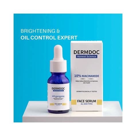 Dermdoc 10% Niacinamide Face Serum 5ml - Cureka