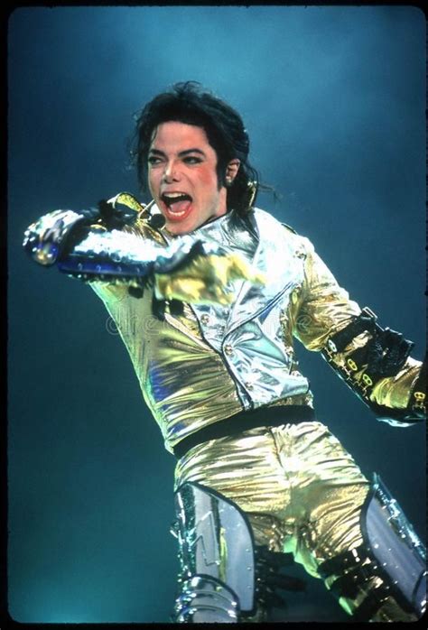 Photo about Michael Jackson performing live on stage. Image of ...