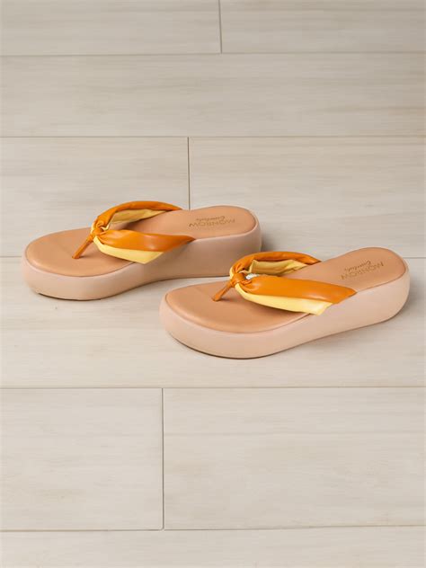Alice Yellow Flatform Heels – Monrow Shoes