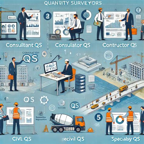 Types of Quantity Surveying Roles in Construction | QS Diary posted on the topic | LinkedIn