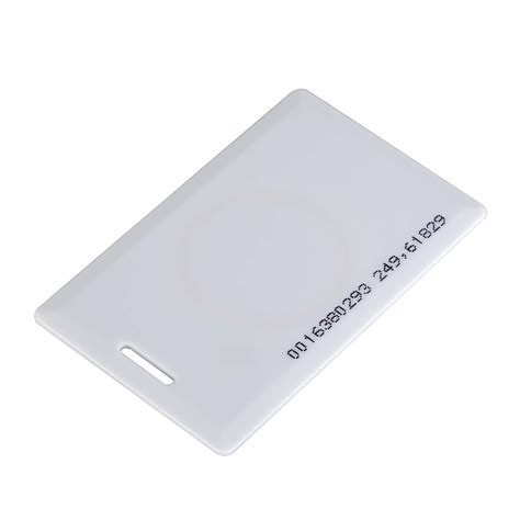 Buy Door Access RFID Card 125KHz EM4100 White 1.8mm for Entry Control ...