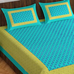 The Hobby Bounty Cotton Double Flat 110 TC Printed Bedsheet - Buy The ...