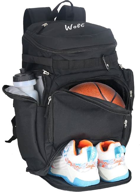 backpack with basketball pocket