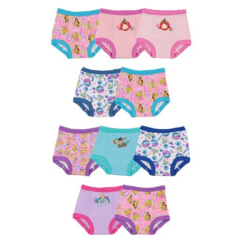 Snapklik.com : Disney Girls Princess Potty Training Pants Multipack