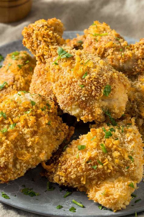 Bisquick Oven Fried Chicken - IzzyCooking