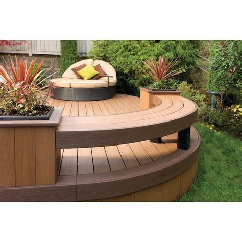 TimberTech Arbor 12-ft Morado Grooved PVC Deck Board at Lowes.com