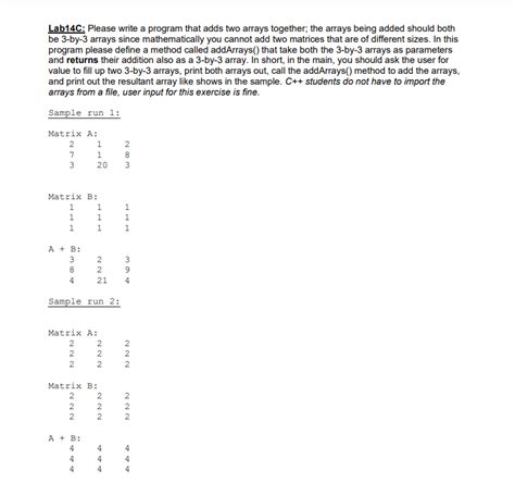 Image result for How to Add Two Arrays