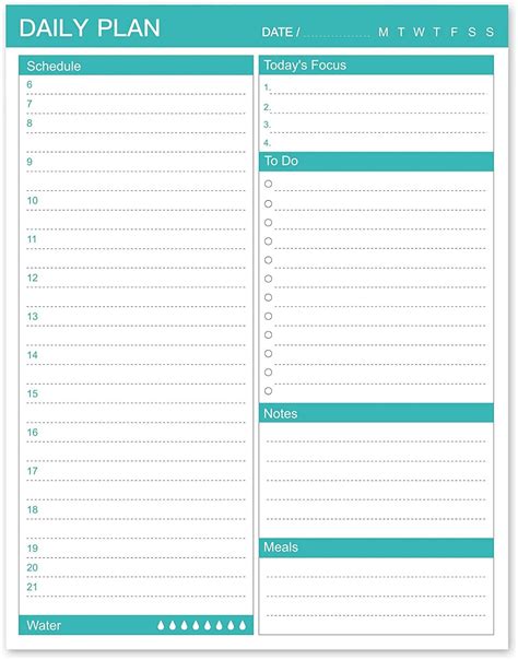 Buy Daily Planner and to Do List Magnetic Notepads - Magnetic Undated ...