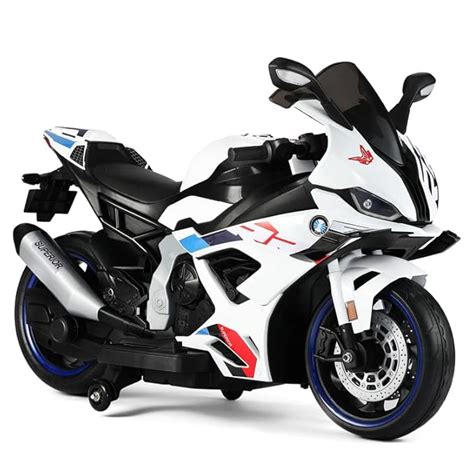 Buy JN Creations 12V Kids Battery Operated Ride On BMW S 1000 RR Bike ...