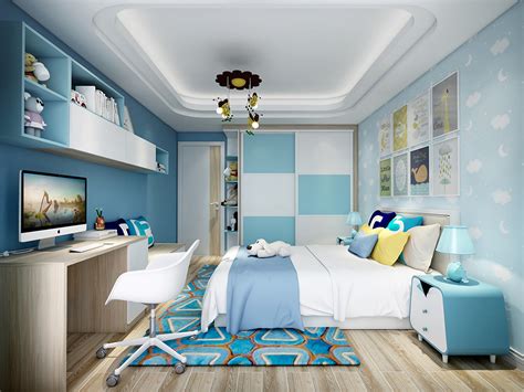 小学生房间装修效果图 学生卧室设计-欧派家居