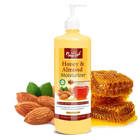 Buy Beeone Honey Almond Moisturizer 1000ml – Deeply Nourishing Lotion ...