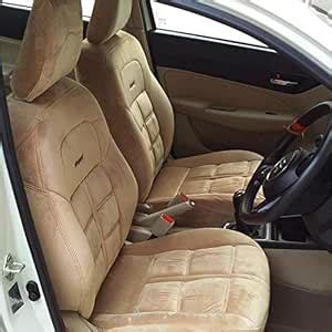 Elegant Velvet Emperor Beige Fabric Car Seat Cover for Jeep Compass ...