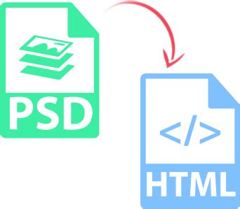 Image result for Convert PSD File to HTML