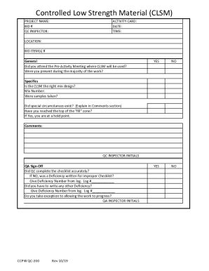 Fillable Online Project Specifications and Contract Documents For State ...