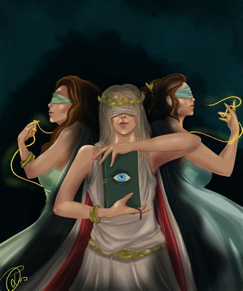 The Fates Greek Mythology Paintings