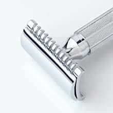 Pearl Shaving Double Edge Safety Razor L-55 (Close comb+Open Comb ...