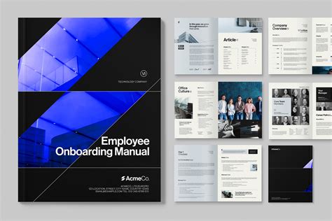 Manual Template Indesign