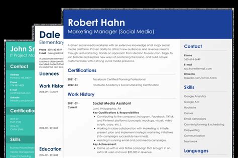 Image result for View Resumes Examples