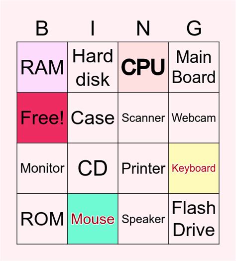 Image result for Computer Bingo