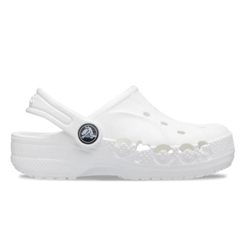 Buy Crocs Unisex Big Kid's Baya K Clog (White, J2) at Amazon.in