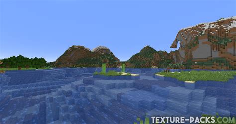 Minecraft Java Shader 1.17 的图像结果