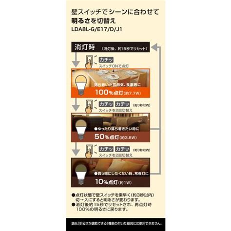 【推奨品】YAMADA SELECT(ヤマダセレクト) LDA8L-G／E17／D／J1 LED電球 60形相当 電球色 | ヤマダウェブコム