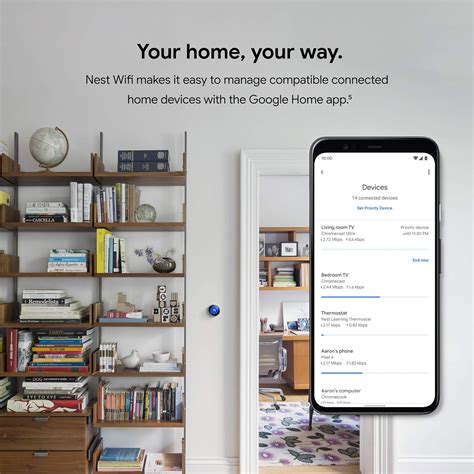 Buy Google Nest WiFi Router 3 Pack (2nd Generation) – 4x4 AC2200 Mesh ...