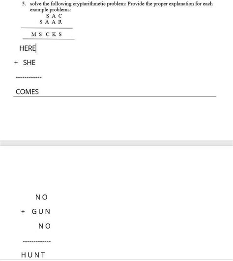 Image result for How to Solve Cryptarithmetic Problems