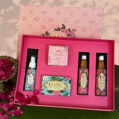Rose Indulgence Gift Box – OHRIA AYURVEDA