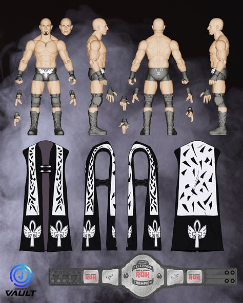 ROH Jazwares Ring of Honor Vault Exclusive "The Fallen Angel" Christop ...