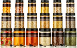 Serenity Plastic Grocery Container - 350 ml, 650 ml, 1200 ml Price in ...