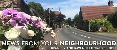 Bramley and Ravenfield Ward, News from your Neighbourhood, Sept-Nov 2023