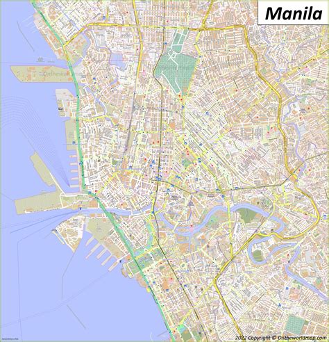 Manila On Map