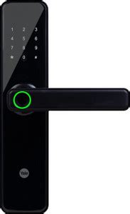 Yale YDME 50 NxT with Biometric, Mech Keys, Alarm Feature Smart Door ...