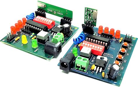 INVENTO 433Mhz Wireless RF Transmitter Receiver Board With HT12D HT12E ...