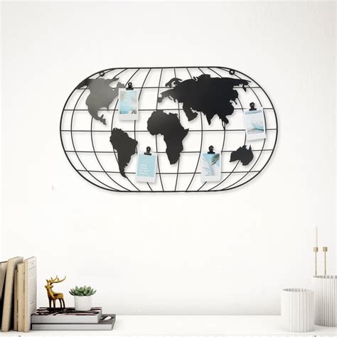 Buy Corsica Metal Globe Grid Photo Frame with Clips - 59x35cm from Home ...